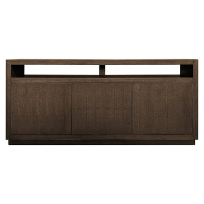 Richmond Interiors Living Sideboard Oakura 3-doors (Brown) House of Isabella UK