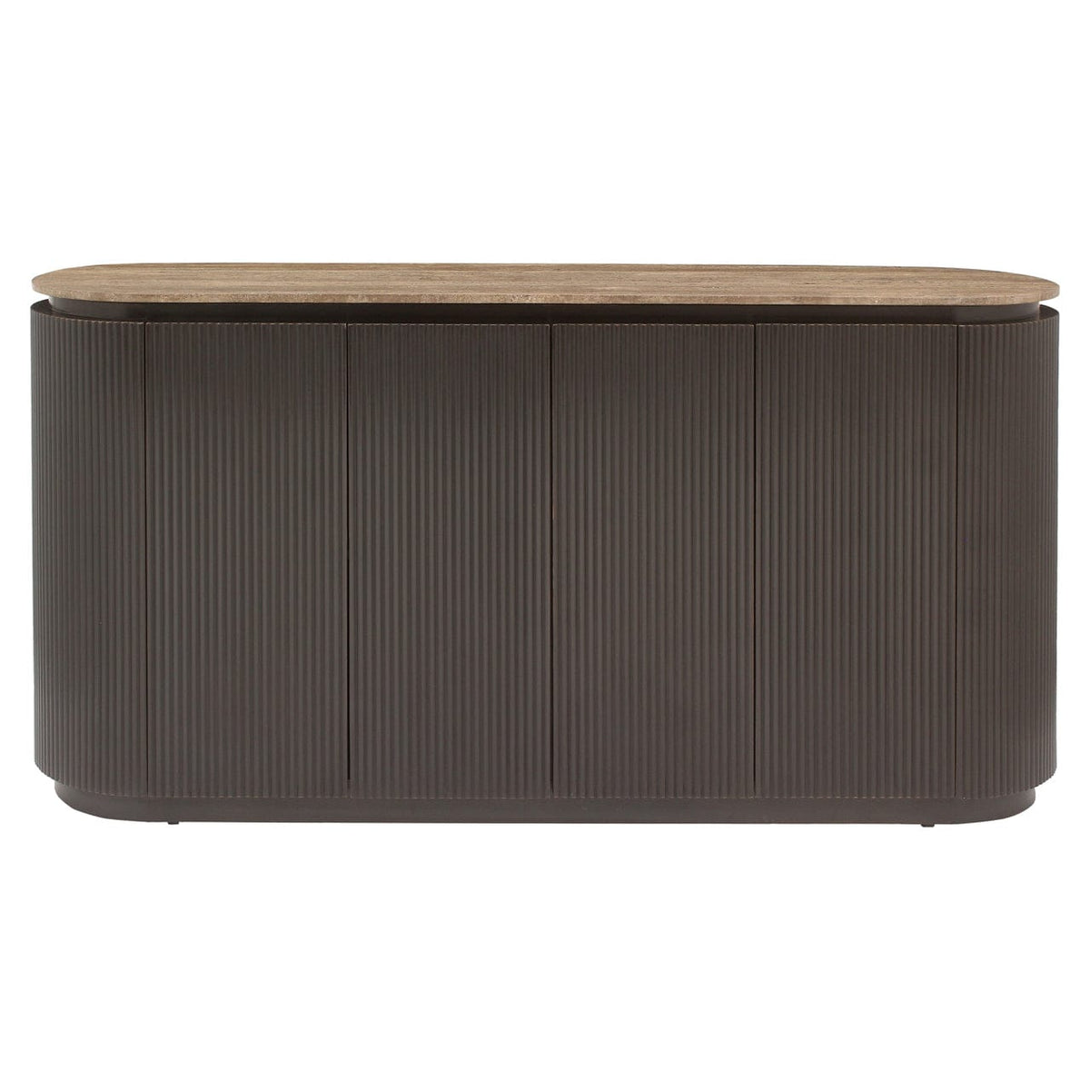 Richmond Interiors Living Sideboard Russo brown 4-doors House of Isabella UK