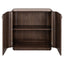 Richmond Interiors Living Sideboard Willox brown 2-doors House of Isabella UK