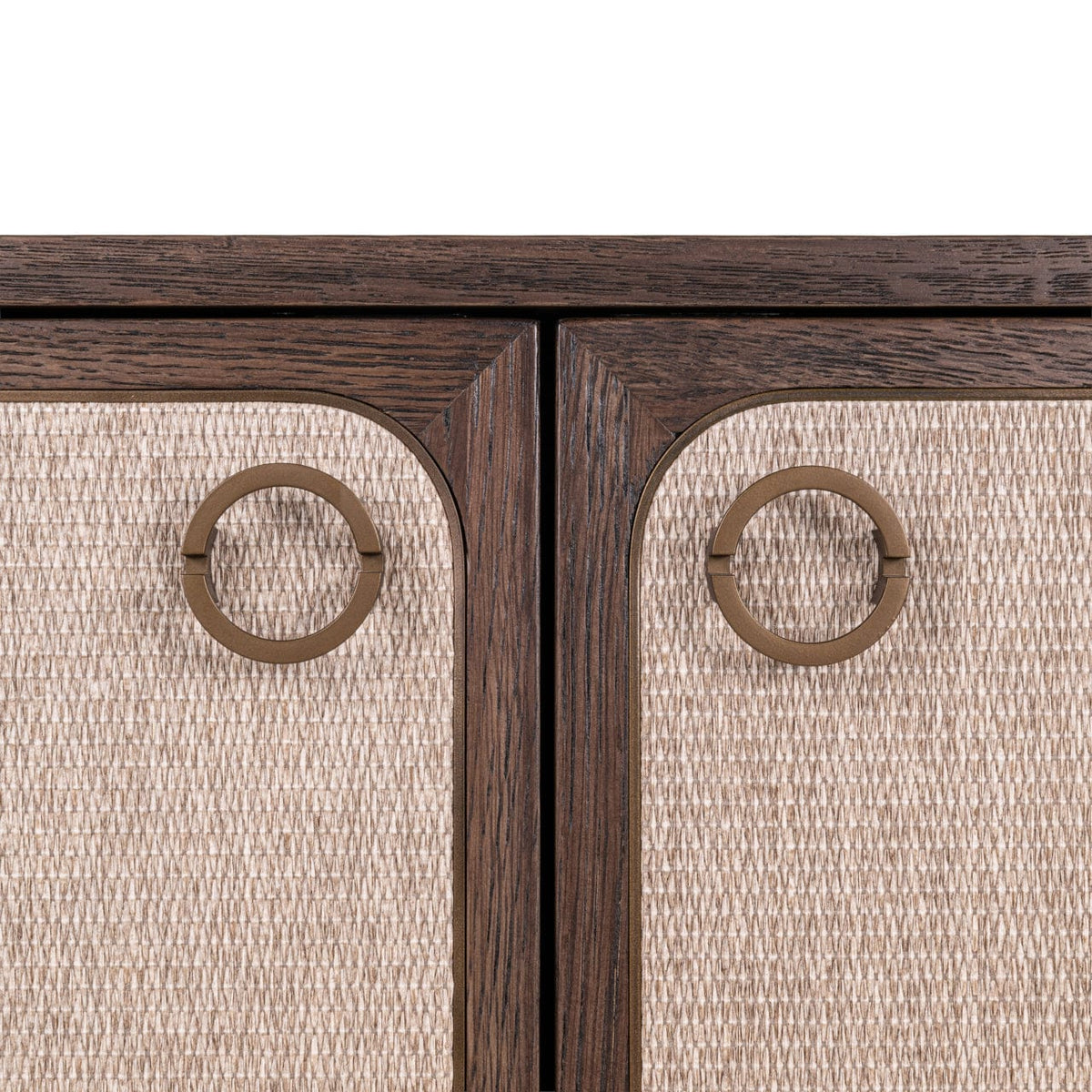 Richmond Interiors Living Sideboard Willox brown 2-doors House of Isabella UK