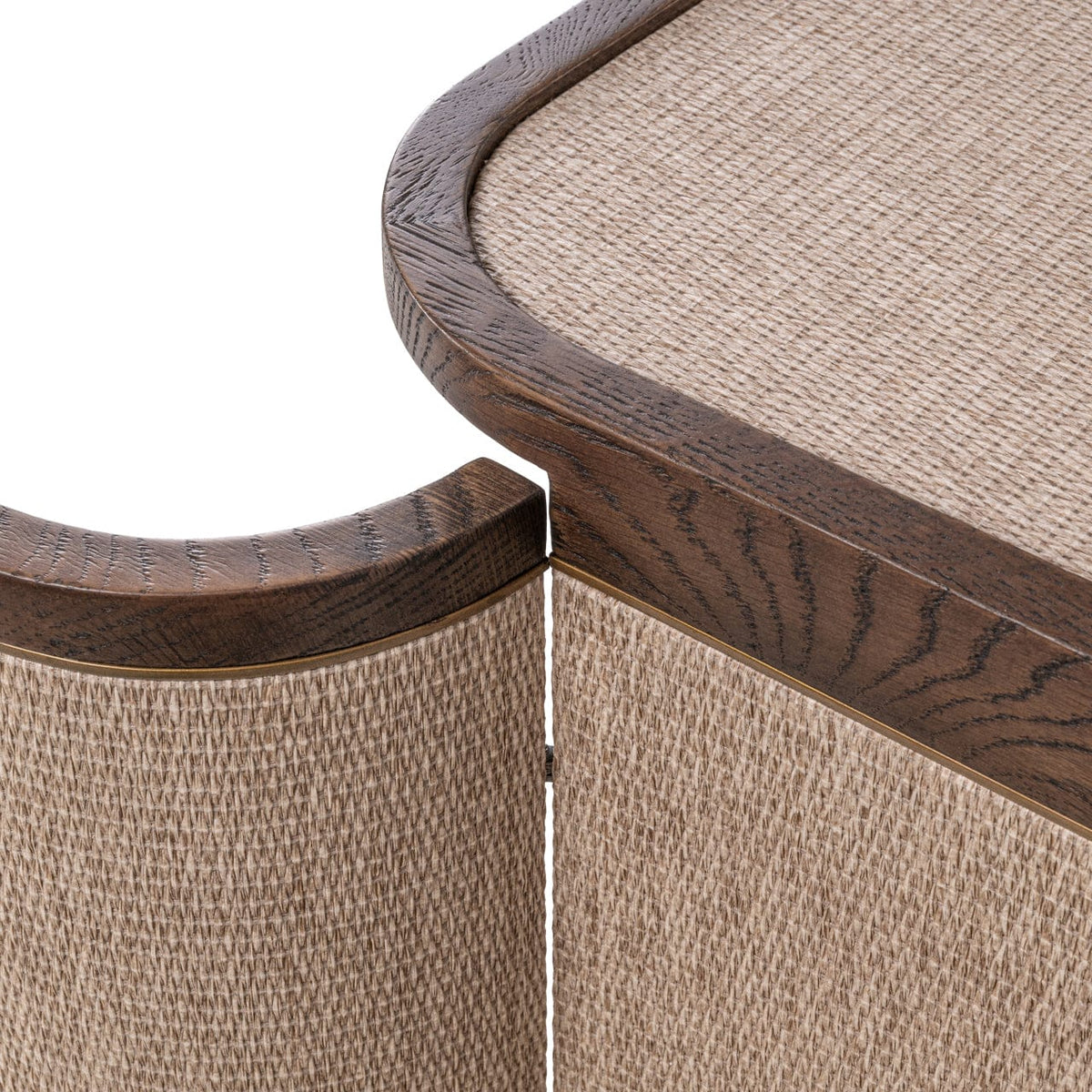 Richmond Interiors Living Sideboard Willox brown 2-doors House of Isabella UK