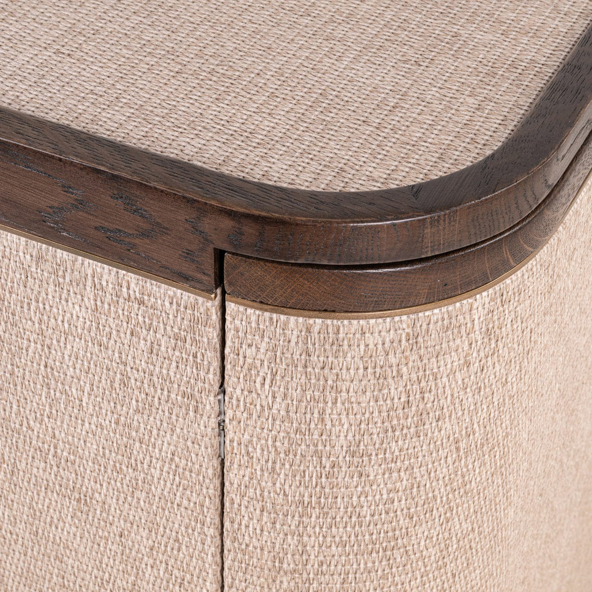 Richmond Interiors Living Sideboard Willox brown 4-doors House of Isabella UK