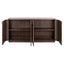 Richmond Interiors Living Sideboard Willox brown 4-doors House of Isabella UK