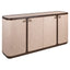 Richmond Interiors Living Sideboard Willox brown 4-doors House of Isabella UK