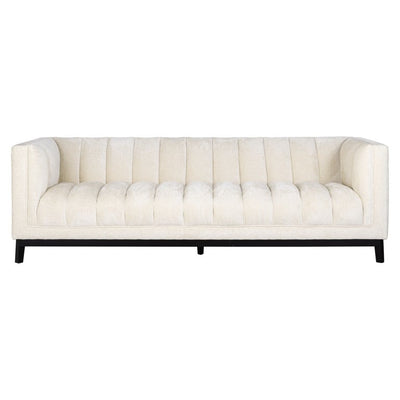 Richmond Interiors Living Sofa Beaudy white chenille fire retardant (FR-Bergen 900 white chenille) House of Isabella UK