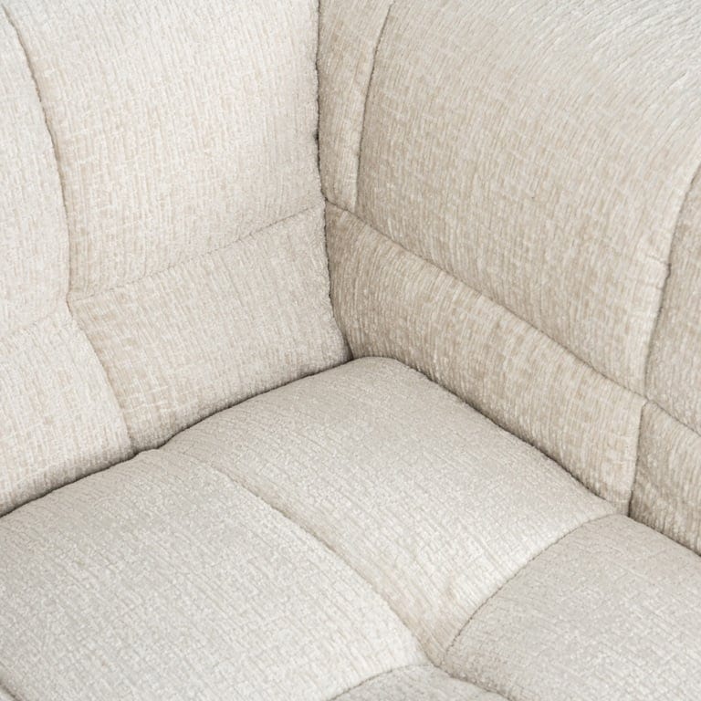 Sofa Merrol cream fusion fire retardant.
