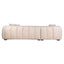 Richmond Interiors Living Sofa Novaro cream tweed lounge left fire retardant House of Isabella UK