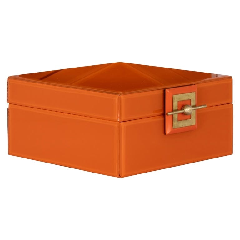 Richmond Interiors Living Storage box Bodine orange big House of Isabella UK