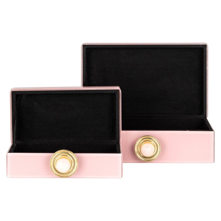 Richmond Interiors Living Storage box Jamila big (Pink) House of Isabella UK