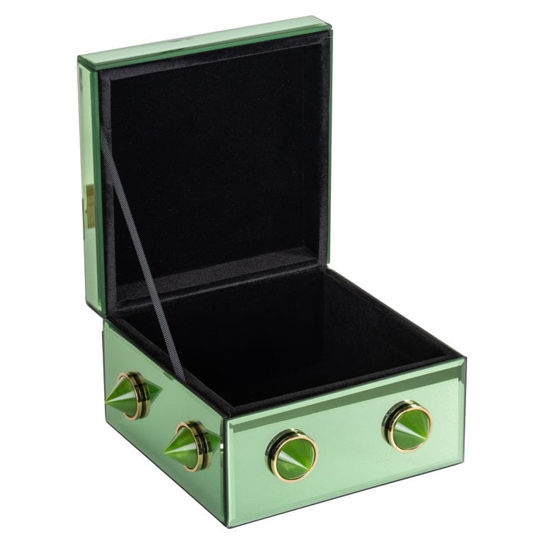 Richmond Interiors Living Storage box Jelia green (Green) House of Isabella UK
