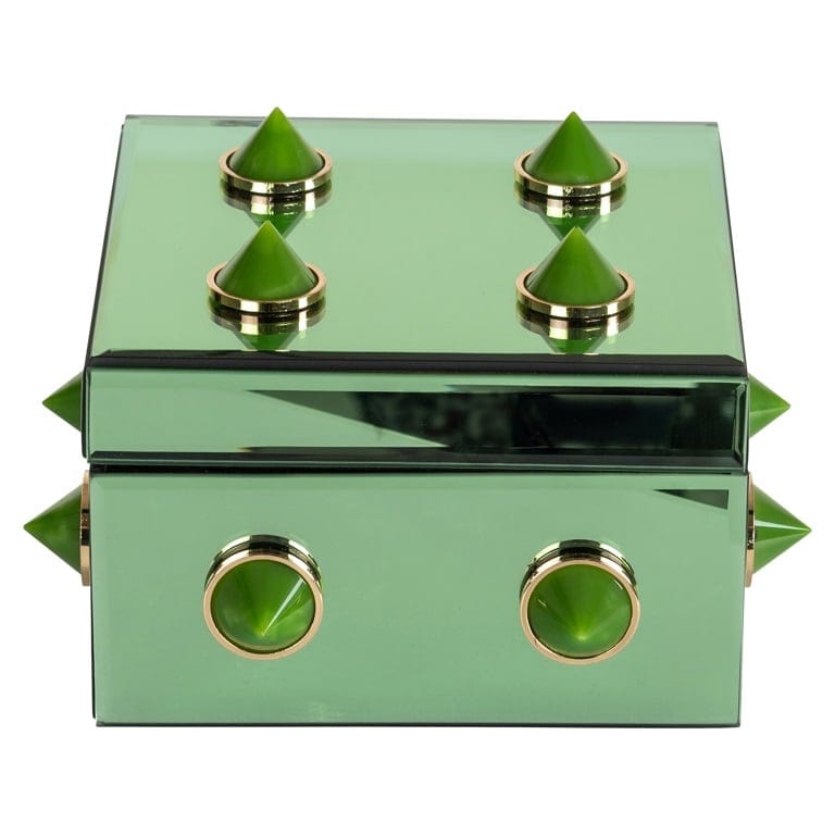 Richmond Interiors Living Storage box Jelia green (Green) House of Isabella UK