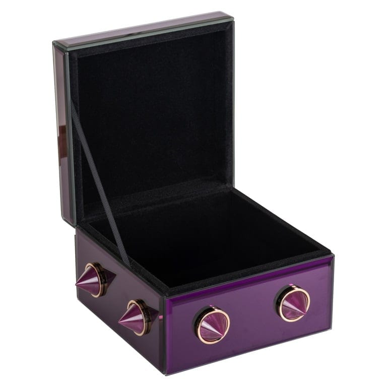Richmond Interiors Living Storage box Jelia purple (Purple) House of Isabella UK