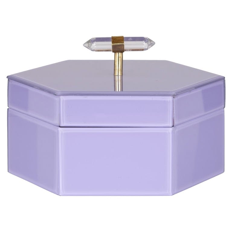 Richmond Interiors Living Storage box Jutta big (Purple) House of Isabella UK