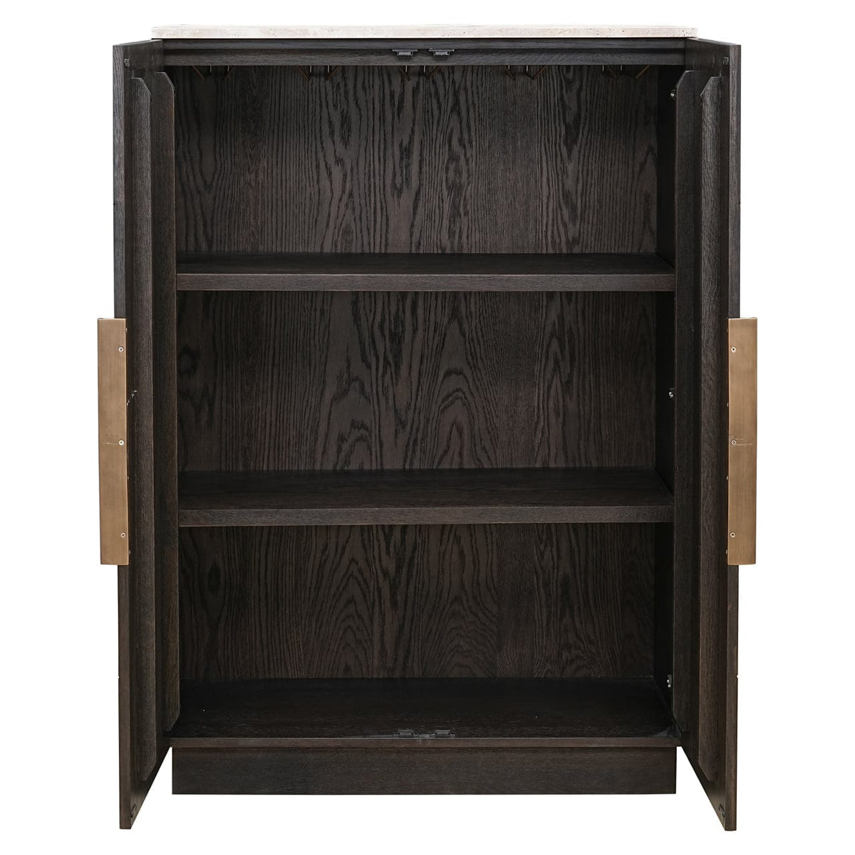 Richmond Interiors Living Storage cabinet Claremont brown House of Isabella UK