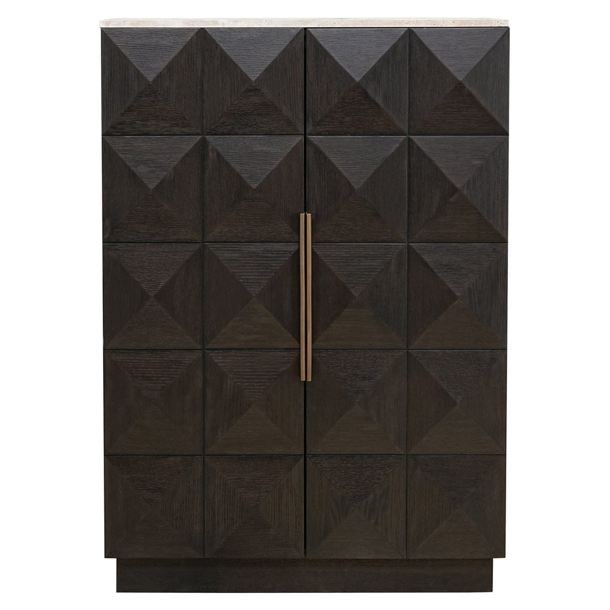 Richmond Interiors Living Storage cabinet Claremont brown House of Isabella UK
