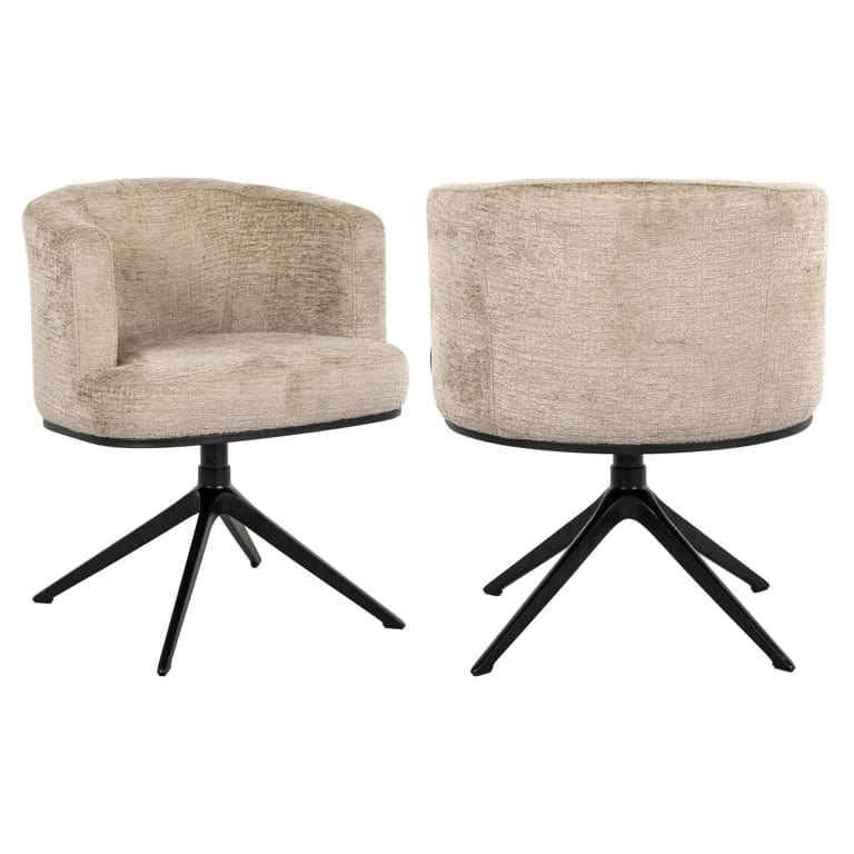 Swivel chair Cheyenne desert fusion fire retardant (FR-Fusion 109 desert).