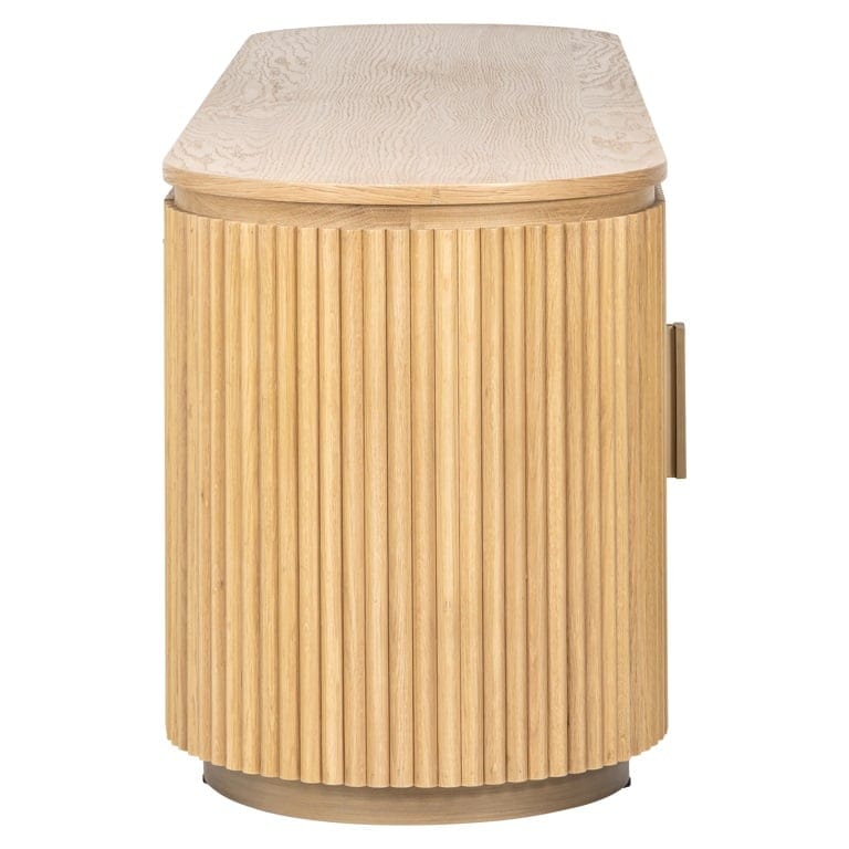 TV cabinet Belfort 4-doors (Natural oak).