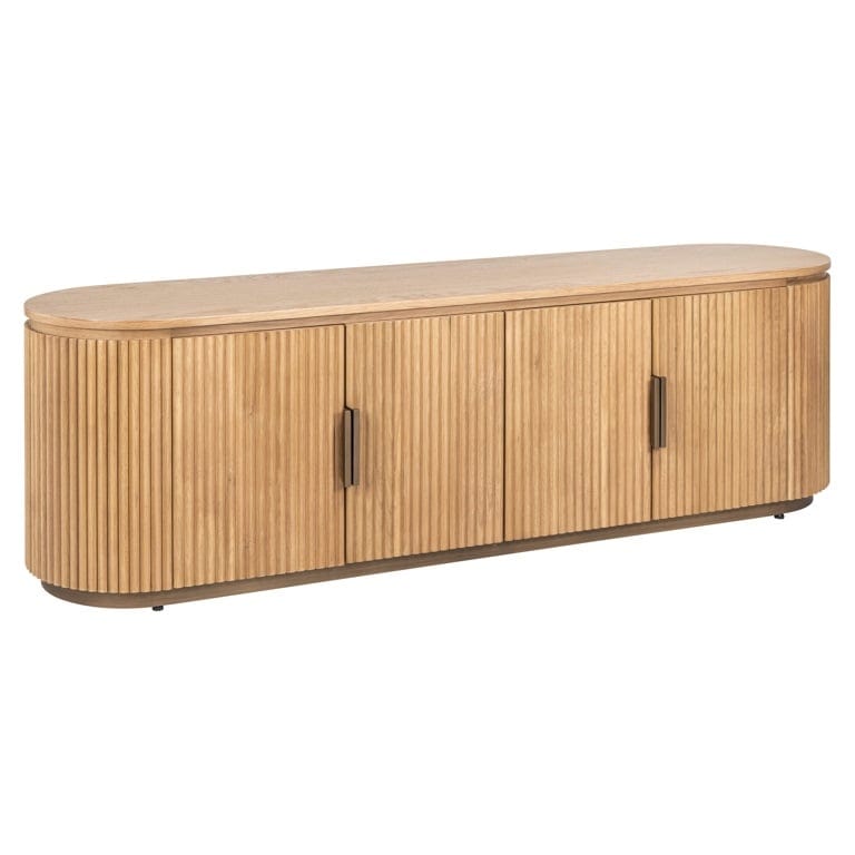 TV cabinet Belfort 4-doors (Natural oak).