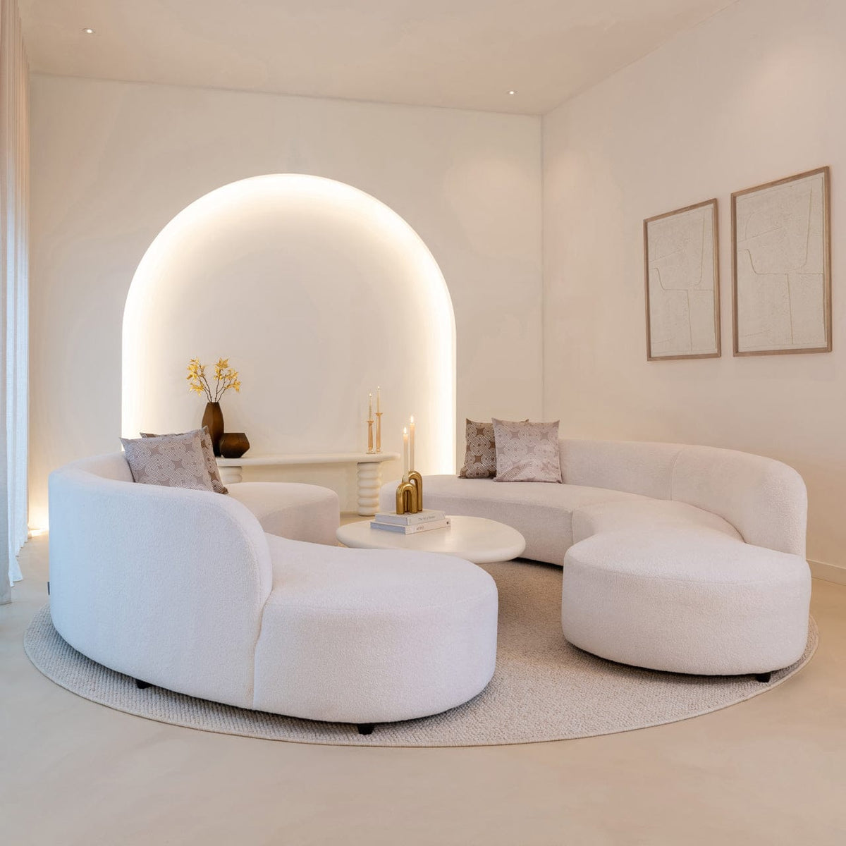 Richmond Interiors Living TV cabinet Bloomstone House of Isabella UK