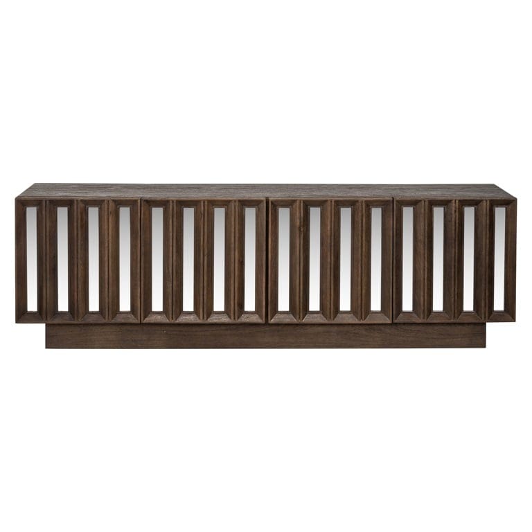 TV cabinet Bryant 4-doors (Brown).