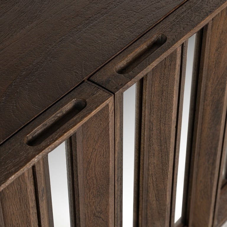 TV cabinet Bryant 4-doors (Brown).