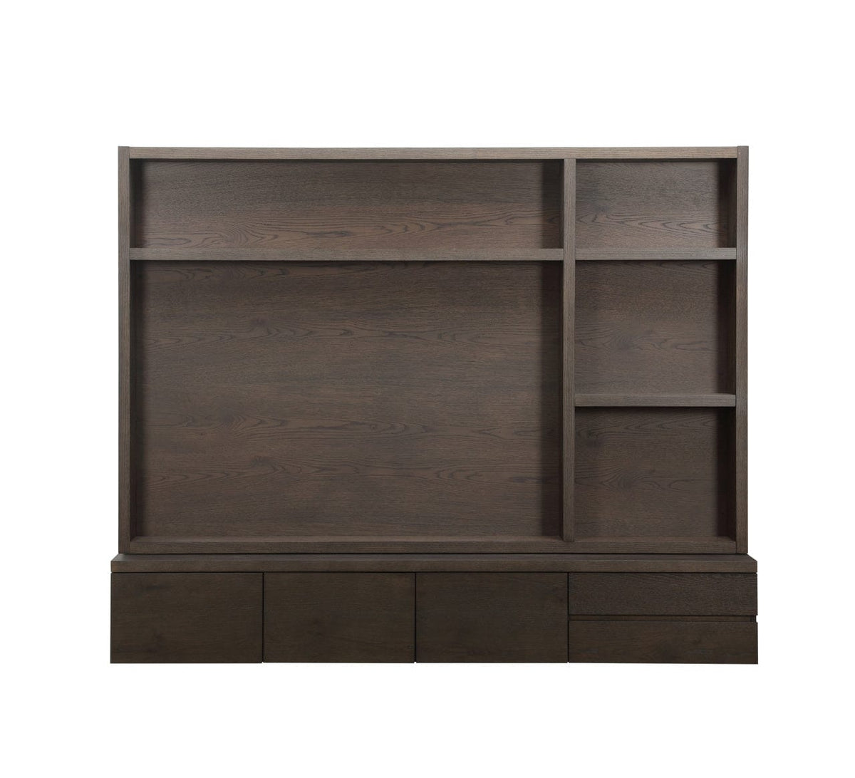 Richmond Interiors Living TV cabinet Lachance brown  3-doors 2-drawers House of Isabella UK