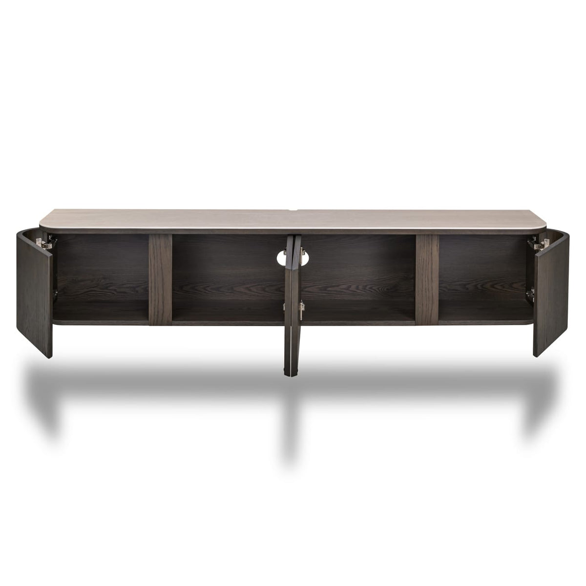 Richmond Interiors Living TV cabinet Nando brown House of Isabella UK