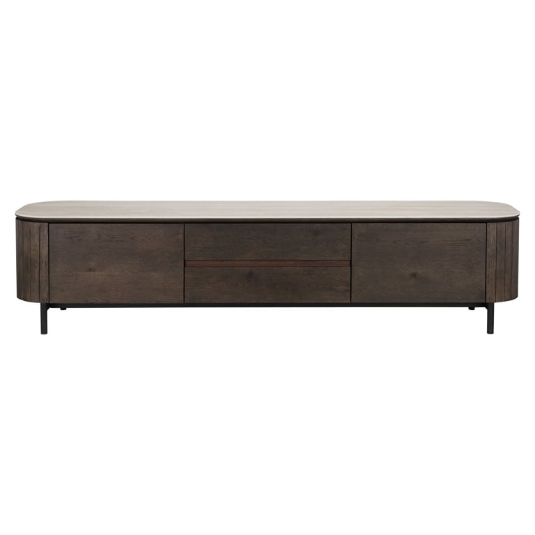 TV cabinet Ritz 2-doors 1-drawer (Brown).