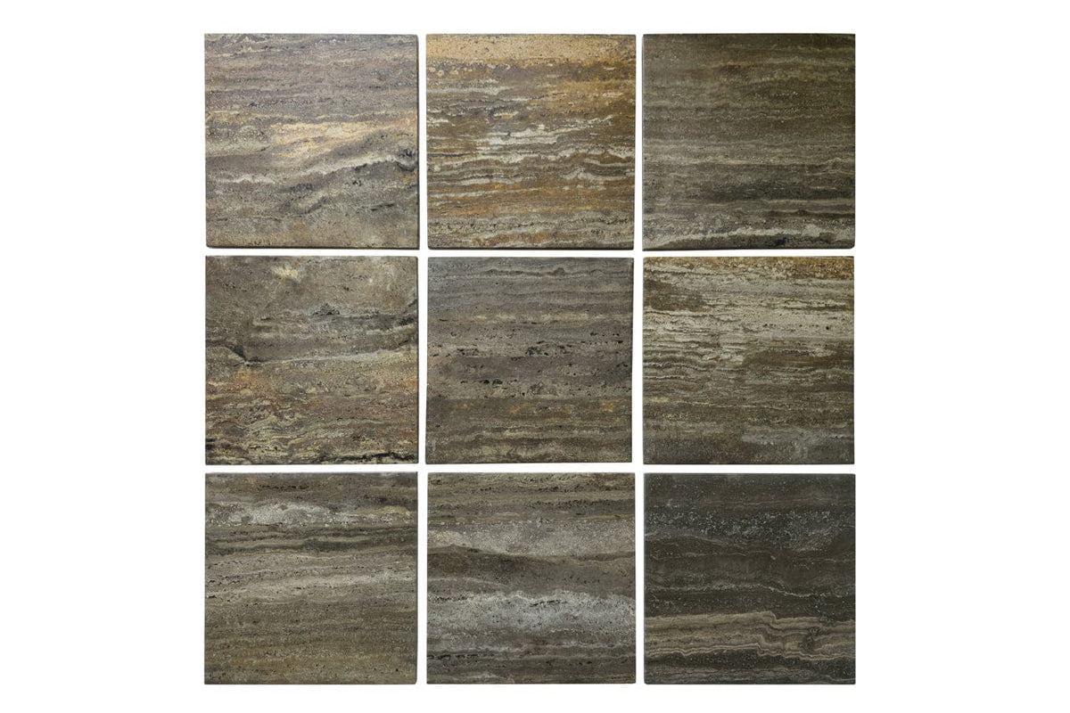 Richmond Interiors Living TV cabinet Russo brown 4-doors House of Isabella UK