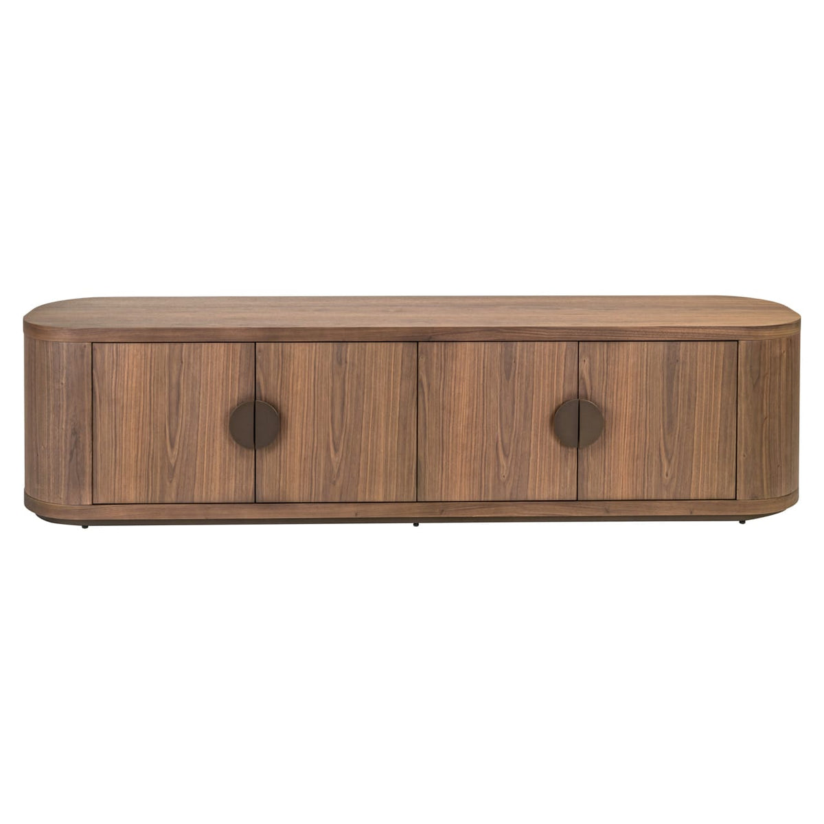 Richmond Interiors Living TV cabinet Windsor walnut House of Isabella UK