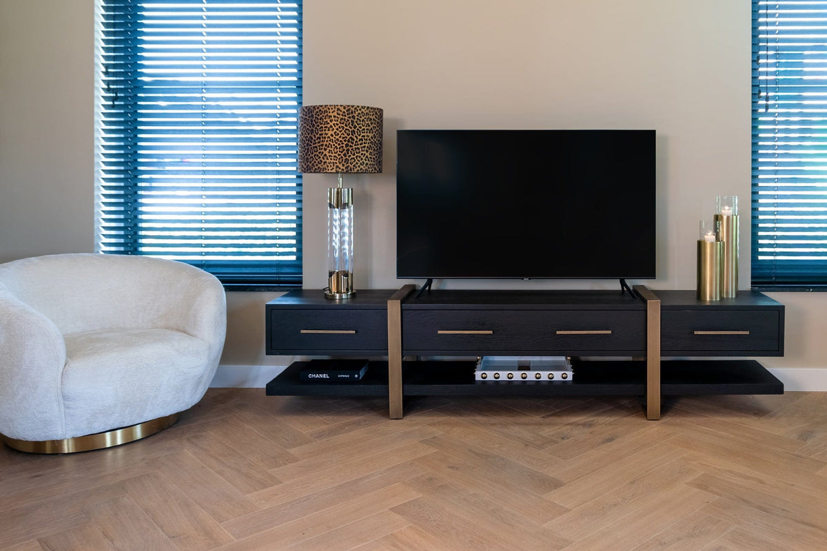 Richmond Interiors Living TV-unit Cambon 3-drawers House of Isabella UK