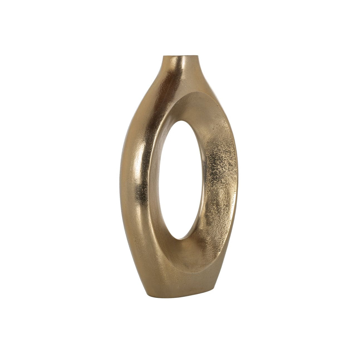 Richmond Interiors Living Vase Alma brushed gold large House of Isabella UK