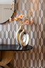 Richmond Interiors Living Vase Alma brushed gold small House of Isabella UK