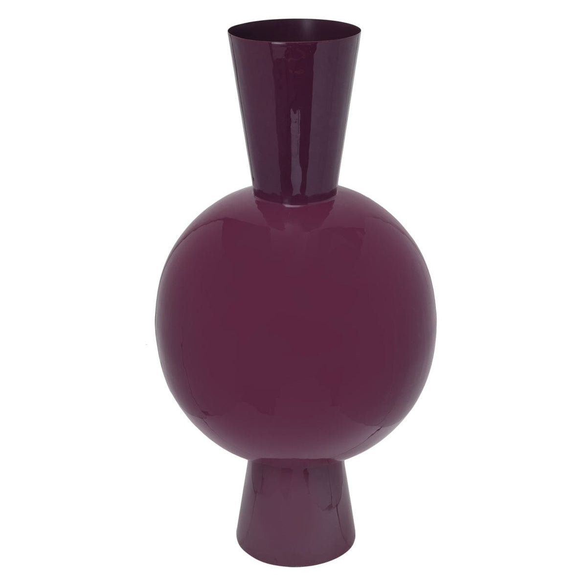 Richmond Interiors Living Vase Avine burgundy House of Isabella UK