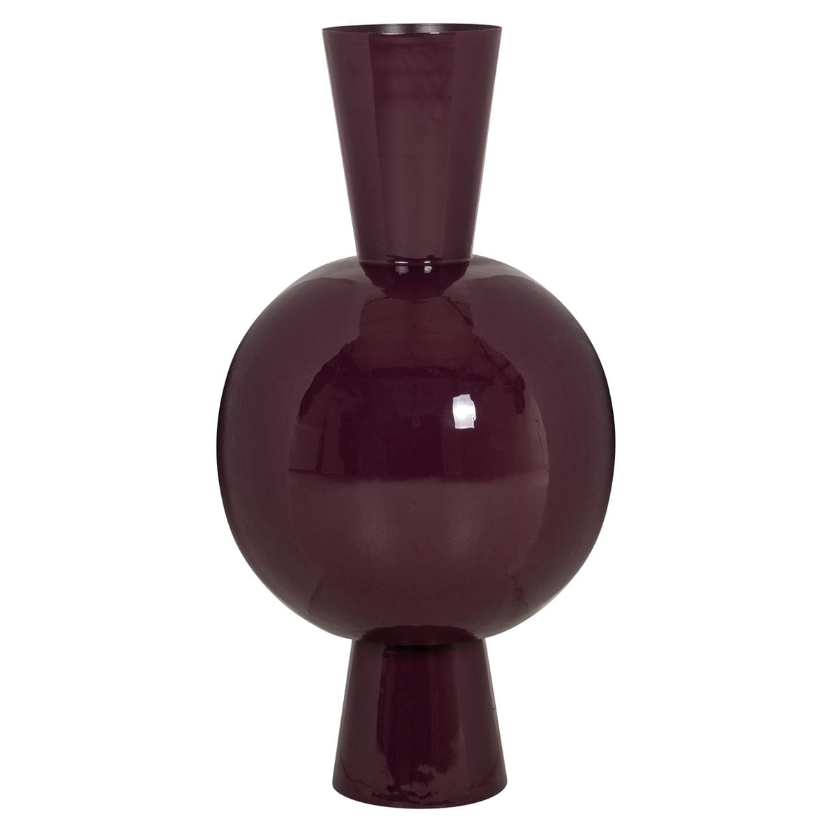 Richmond Interiors Living Vase Avine burgundy House of Isabella UK