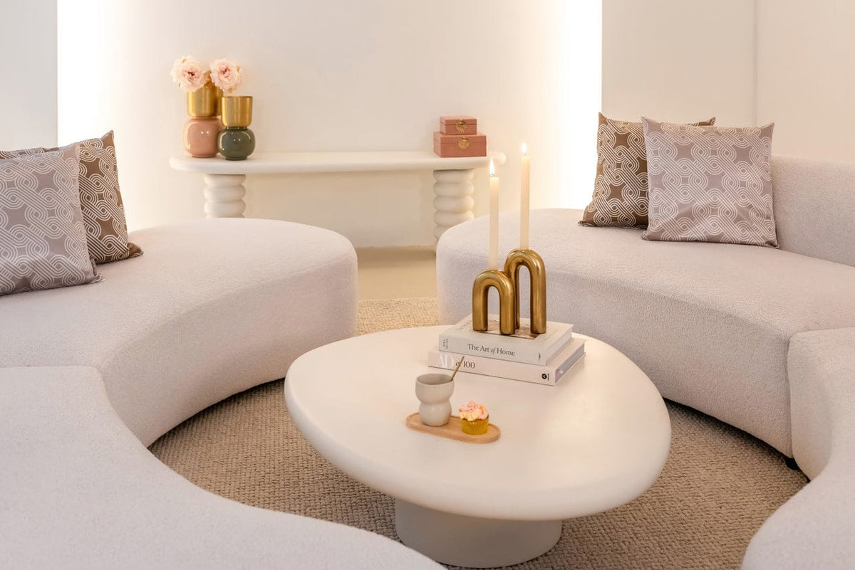 Richmond Interiors Living Vase Calla brushed gold House of Isabella UK