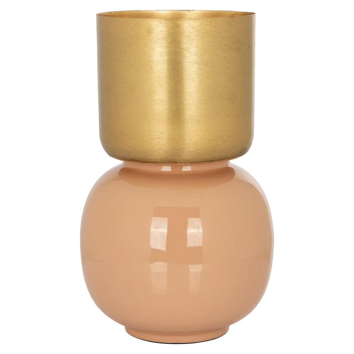 Richmond Interiors Living Vase Calla brushed gold House of Isabella UK