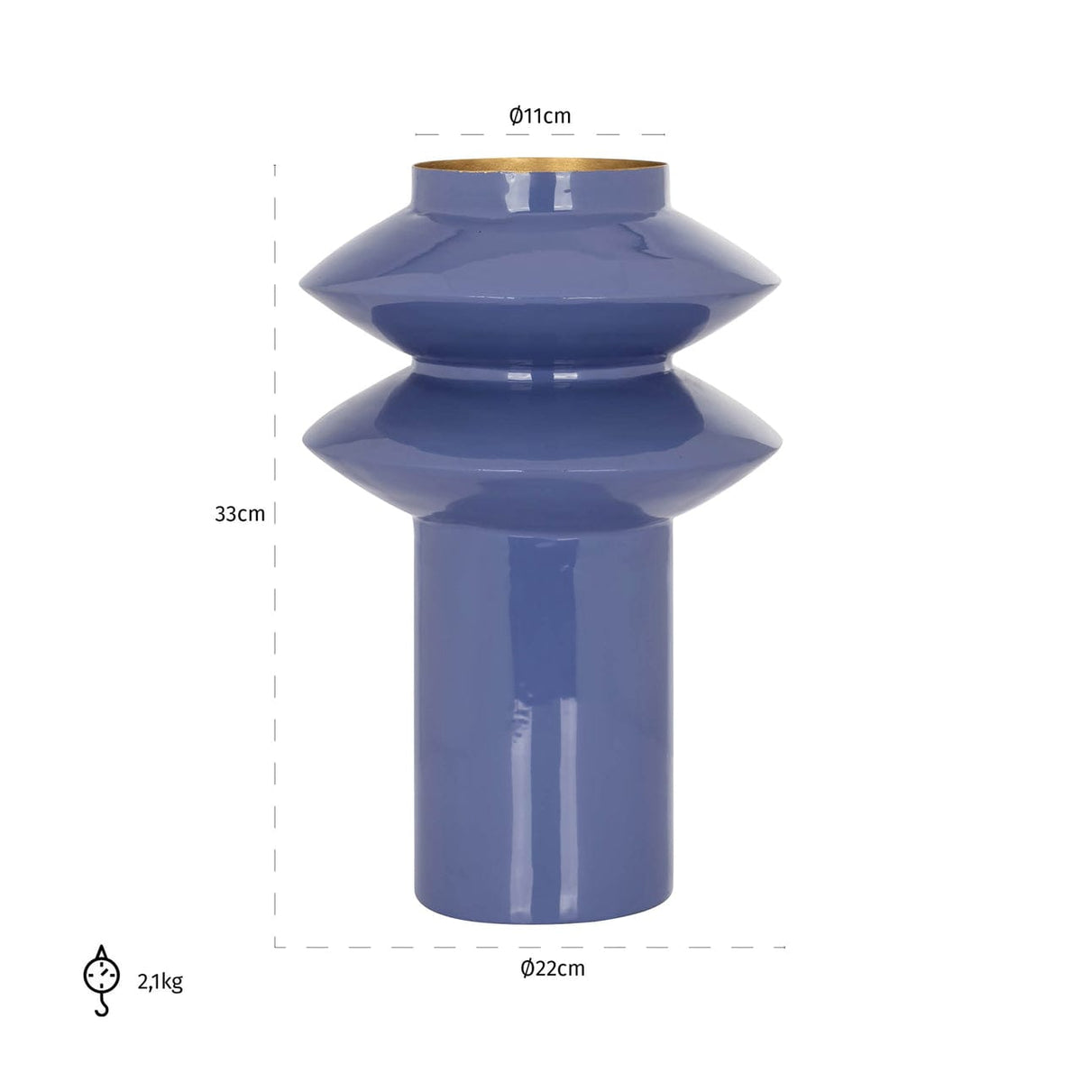 Richmond Interiors Living Vase Cedar House of Isabella UK