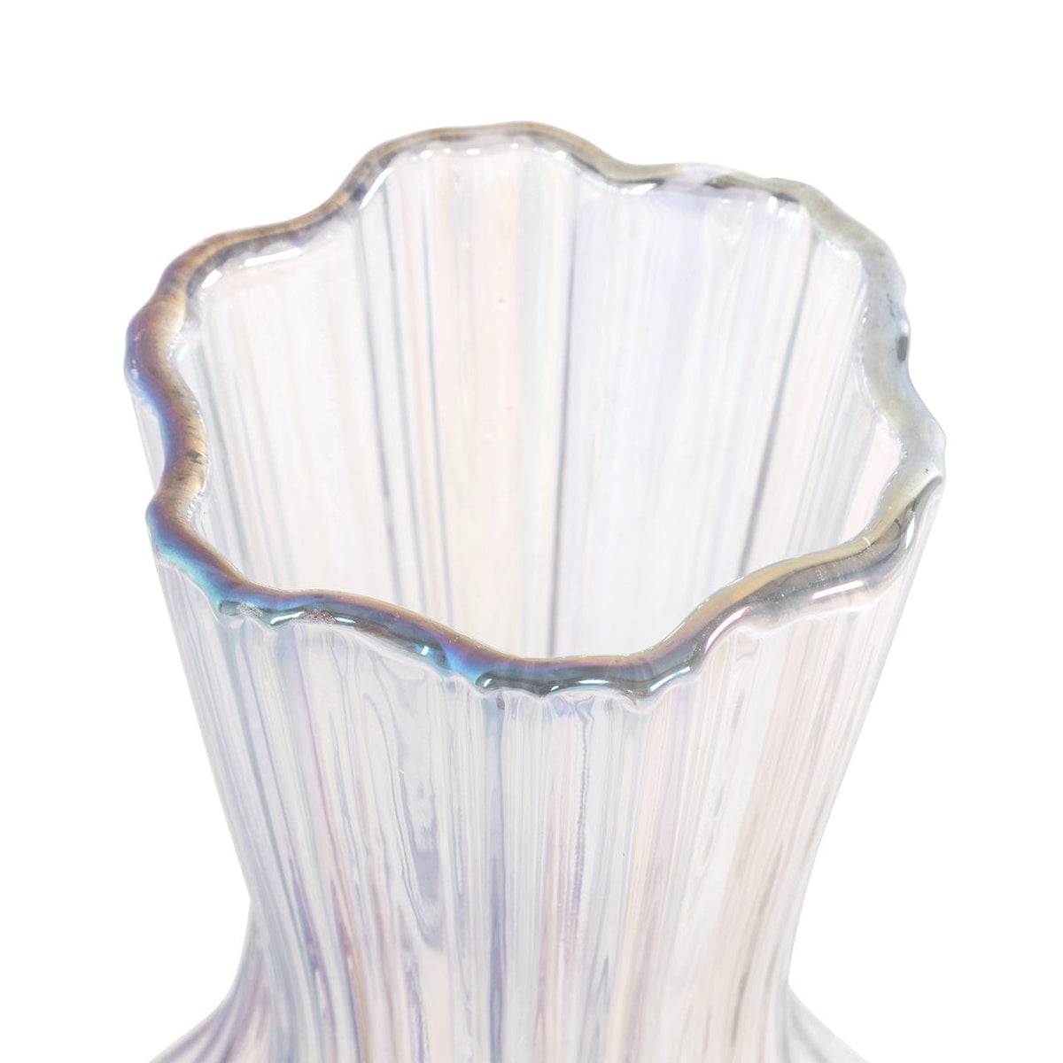 Richmond Interiors Living Vase Cracy iridescent large House of Isabella UK