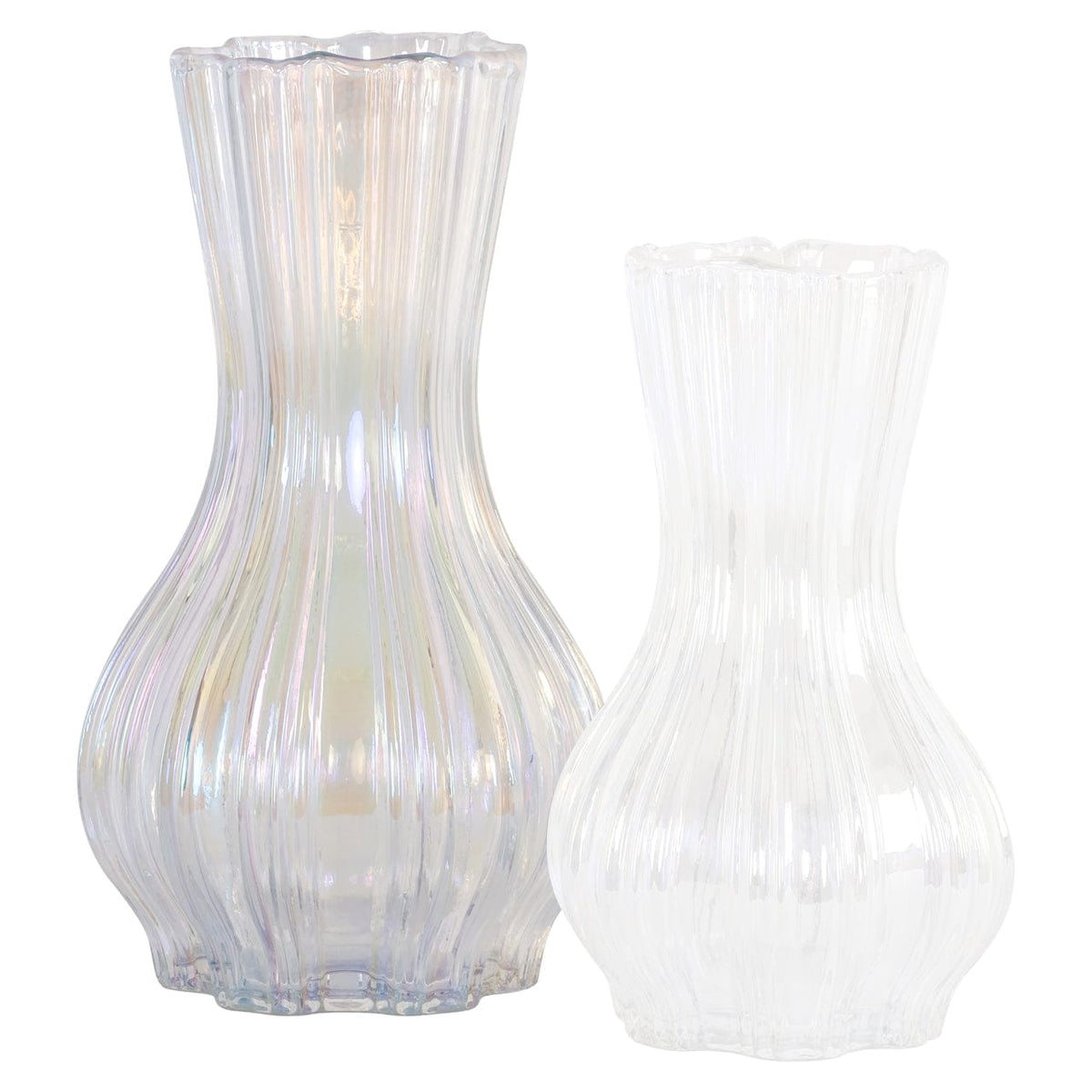 Richmond Interiors Living Vase Cracy iridescent large House of Isabella UK