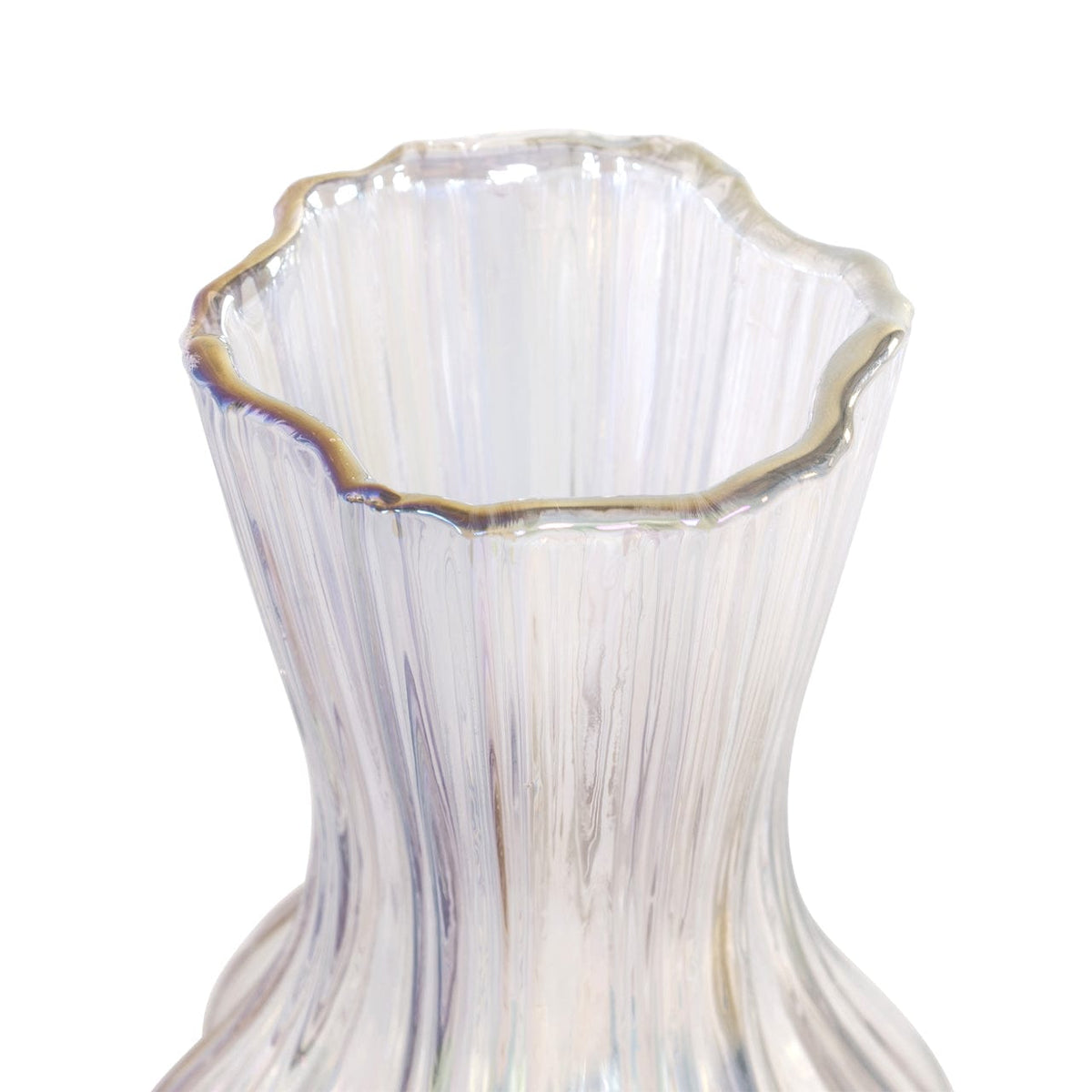 Richmond Interiors Living Vase Cracy iridescent small House of Isabella UK