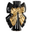 Richmond Interiors Living Vase Danai black/gold House of Isabella UK