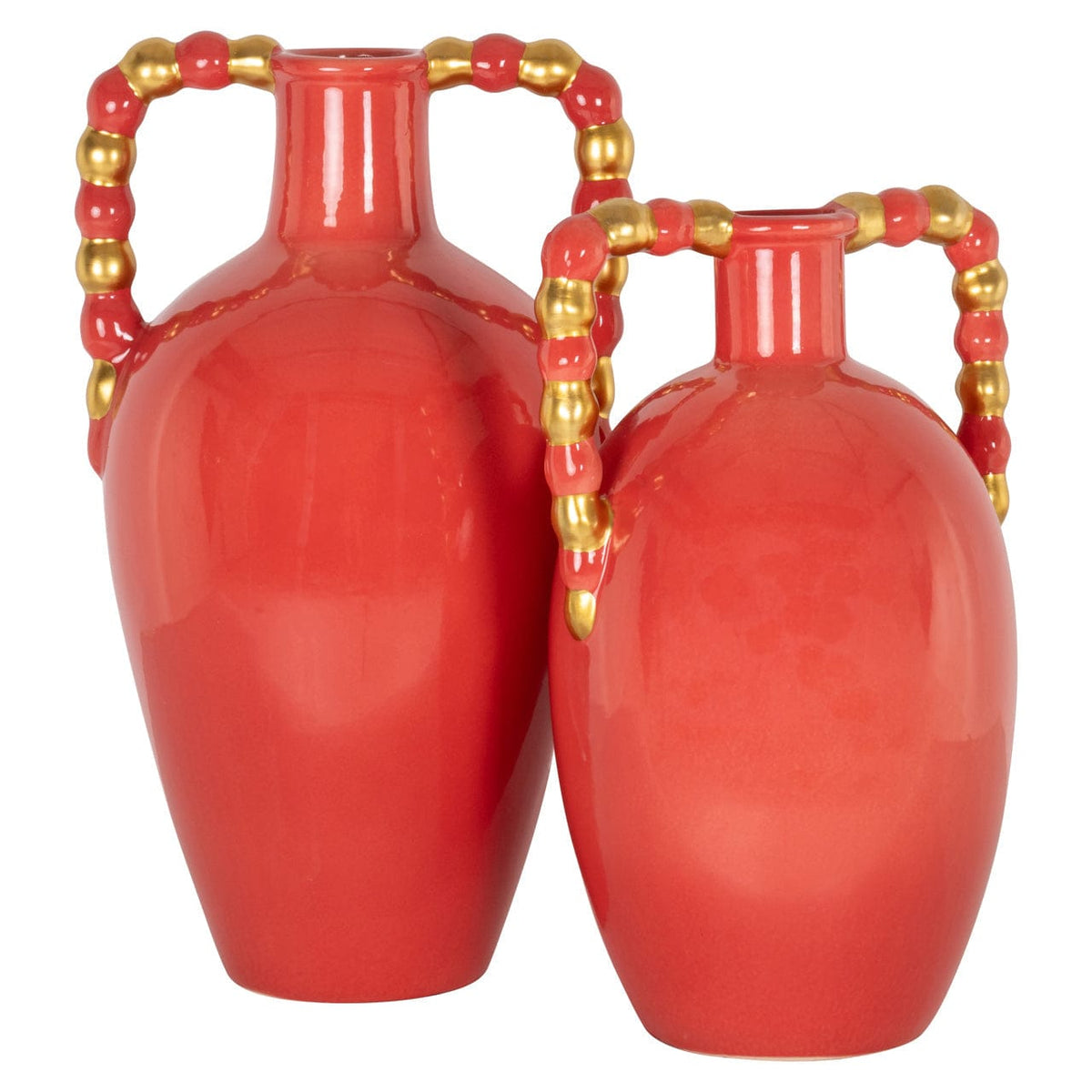 Richmond Interiors Living Vase Davita orange large House of Isabella UK