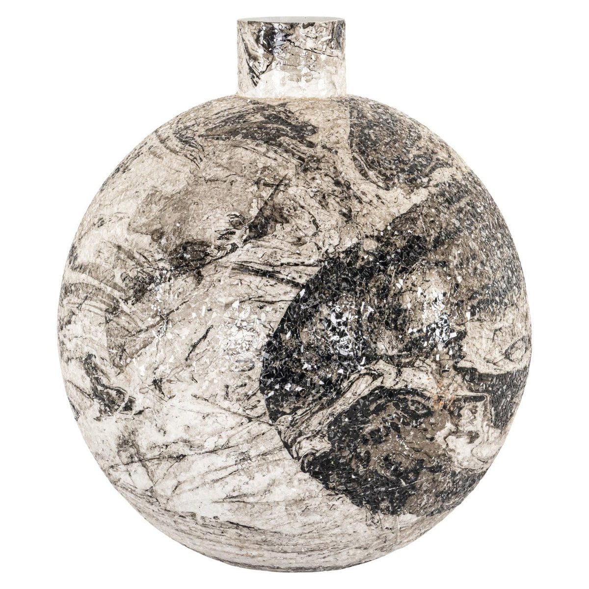 Richmond Interiors Living Vase Delisha black/white House of Isabella UK