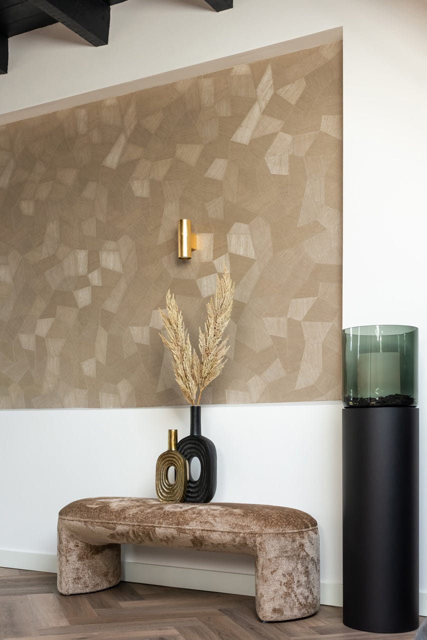 Richmond Interiors Living Vase Emar brushed gold small House of Isabella UK