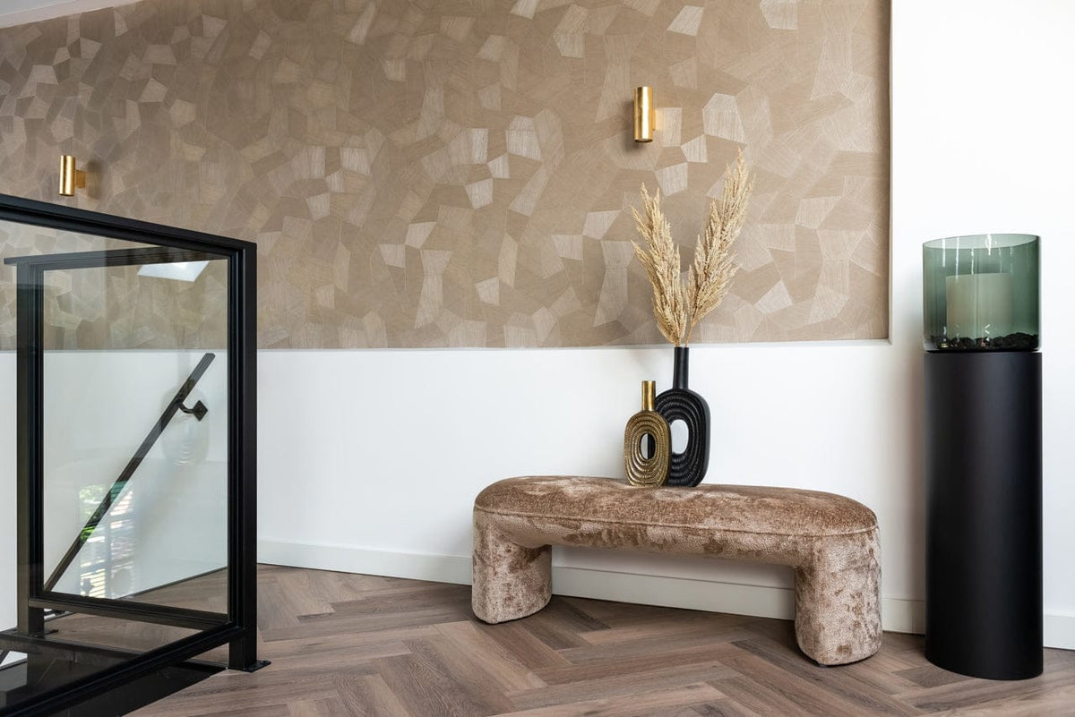 Richmond Interiors Living Vase Emar brushed gold small House of Isabella UK