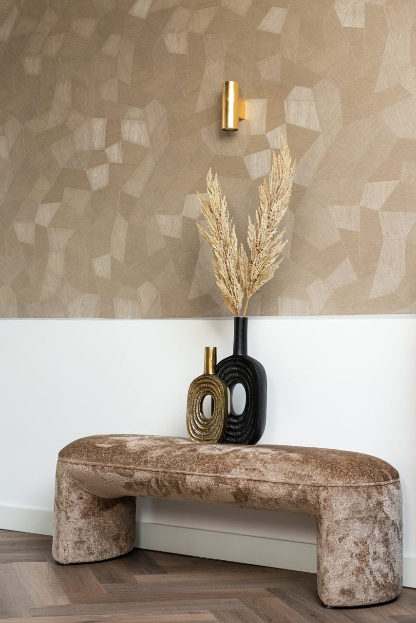 Richmond Interiors Living Vase Emar brushed gold small House of Isabella UK