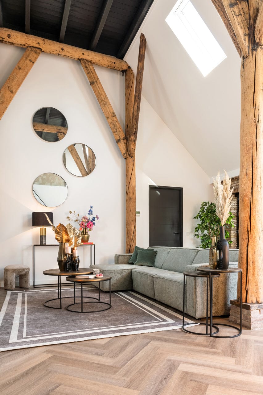 Richmond Interiors Living Vase Emar brushed gold small House of Isabella UK