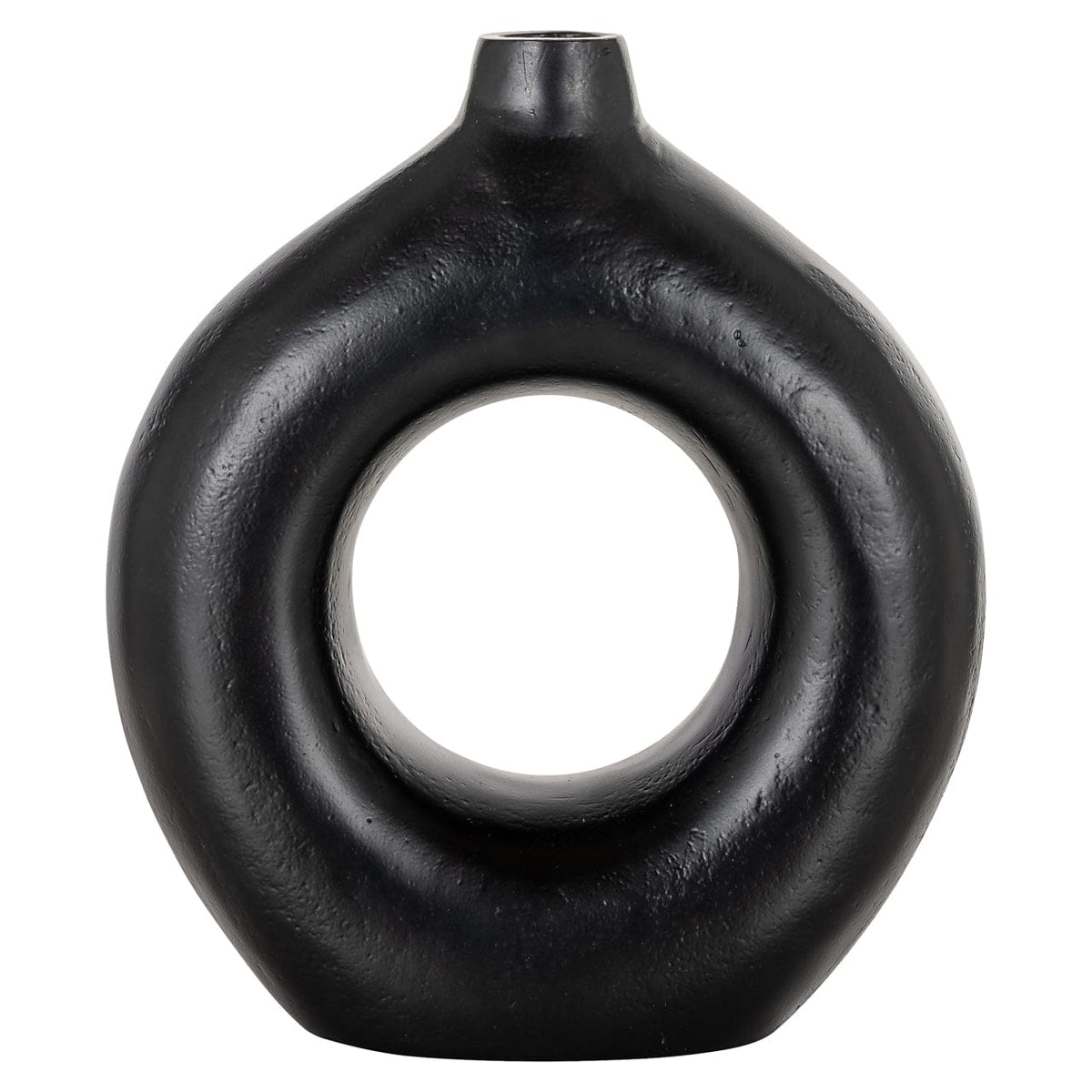 Richmond Interiors Living Vase Felice black House of Isabella UK