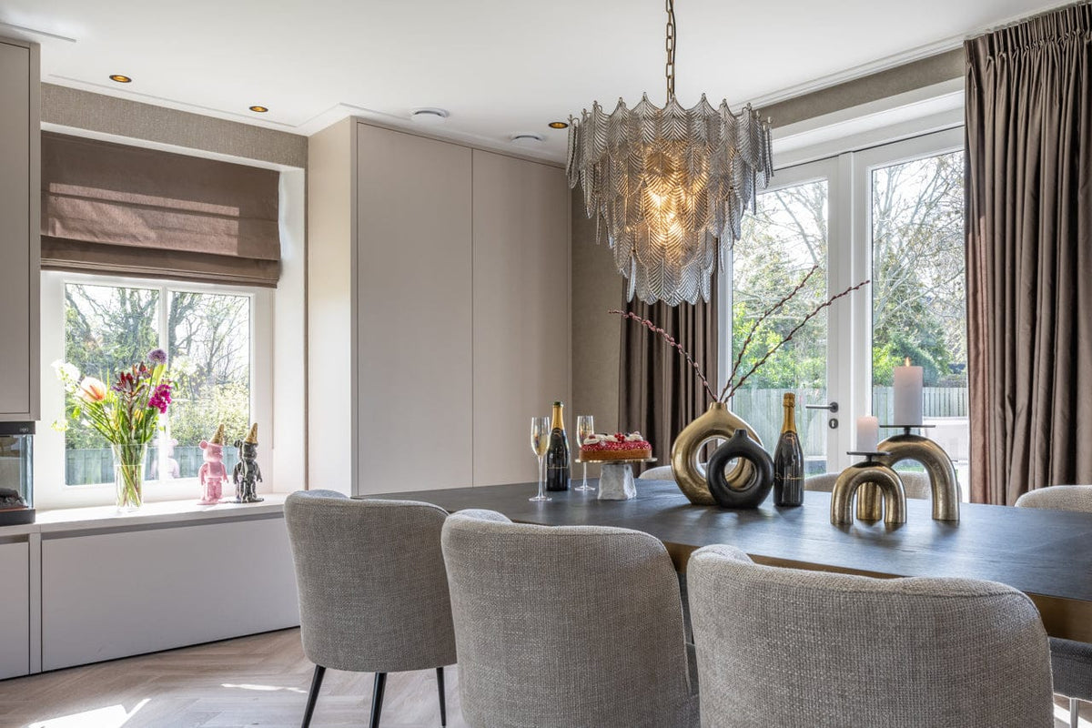 Richmond Interiors Living Vase Felicia gold House of Isabella UK